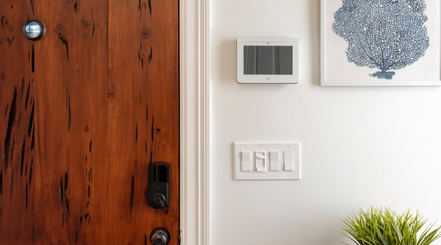 Security system components in Colorado Springs.